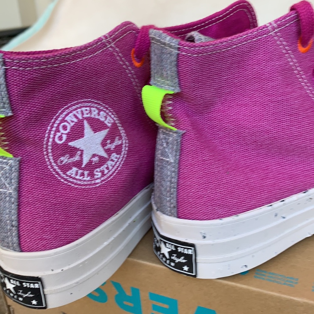 CONVERSE CHUCK 70 HI CACTUS FLOWER/LEMON VENOM MEN - Picture 13 of 16